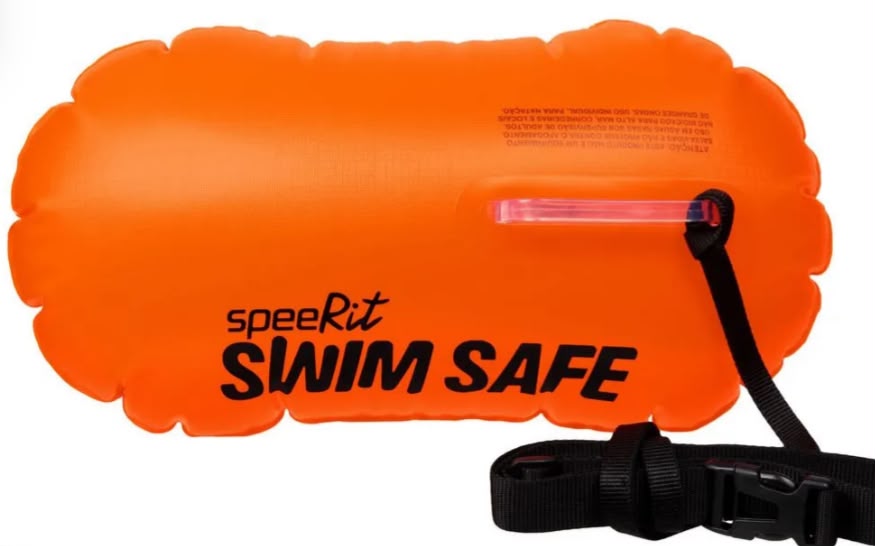BOIA DE FLUTUAÇÃO 2 EM 1 LARANJA NEON miniatura 2