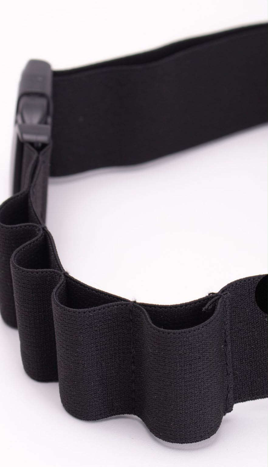 POCHETE HUPI RUNNING PORTA NÚMERO ALL BLACK miniatura 3