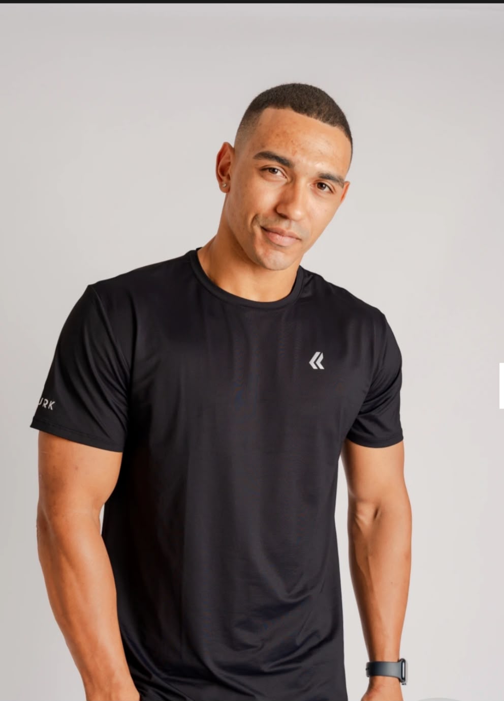 CAMISETA PERFORMANCE MASC PRETA/PRATA LURK miniatura 3