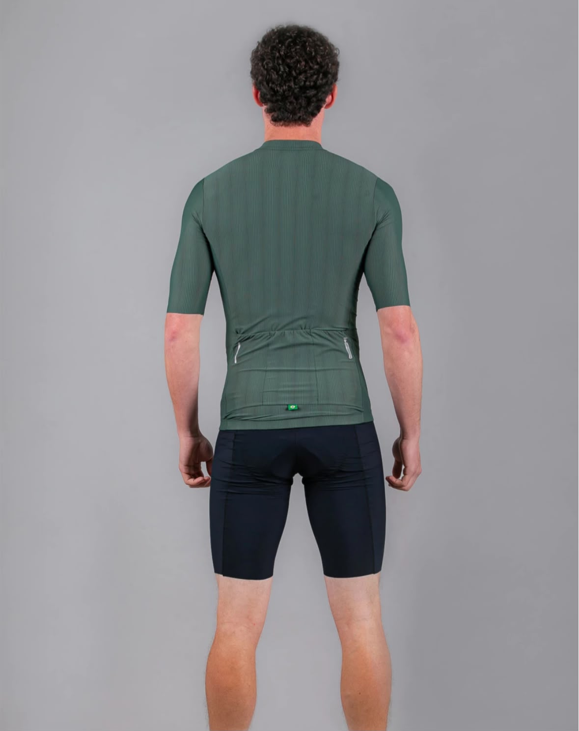 CAMISA CICLISMO FIBER 2.0 MAURO RIBEIRO VERDE CACTO miniatura 3
