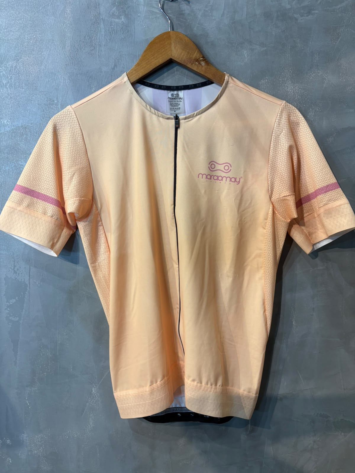 CAMISA DE CICLISMO MARCIO MAY PRO LARANJA