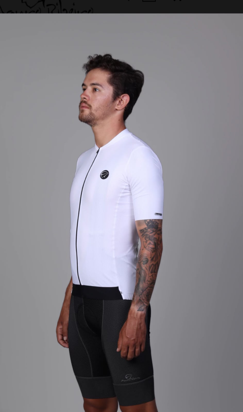 CAMISA CICLISMO FIBER 2.0 MAURO RIBEIRO BRANCA miniatura 2