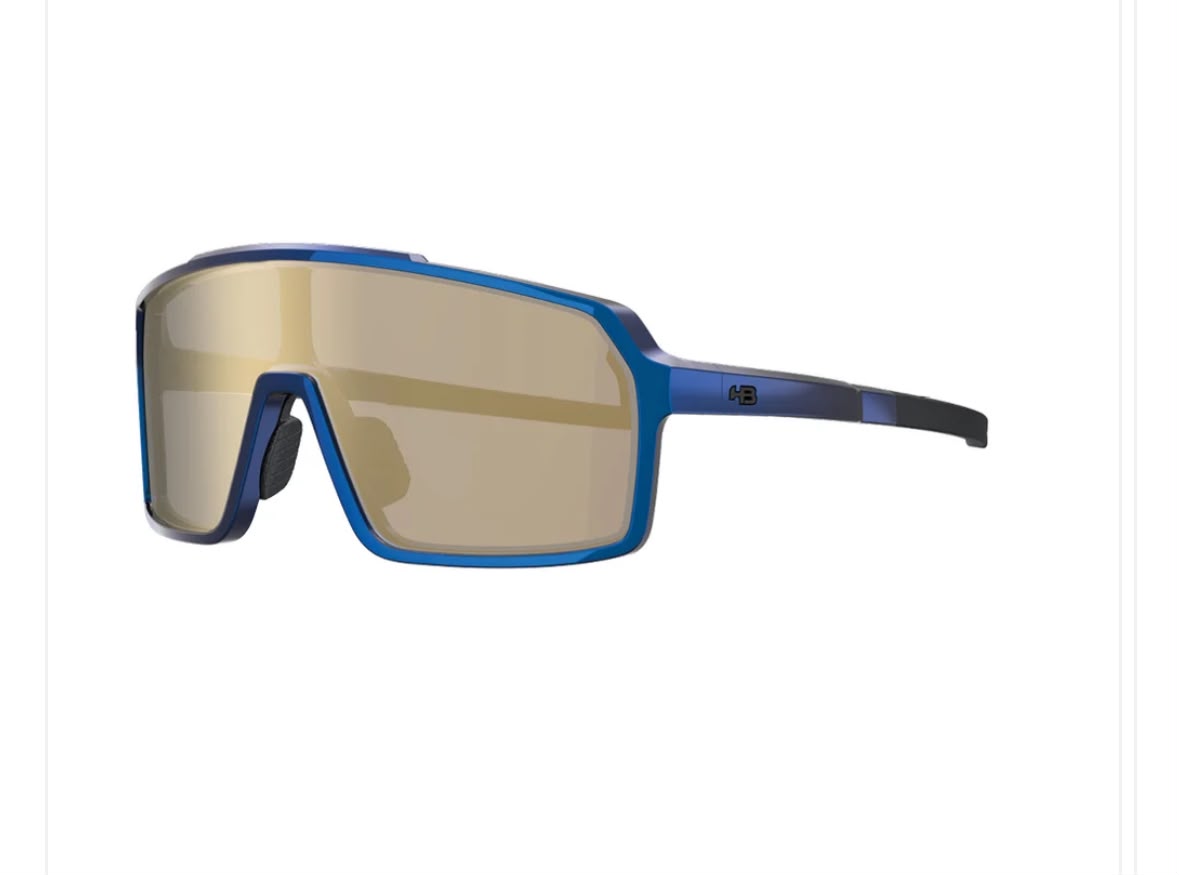 ÓCULOS DE SOL HB GRINDER METALIC BLUE/GOLD CHROME miniatura 2