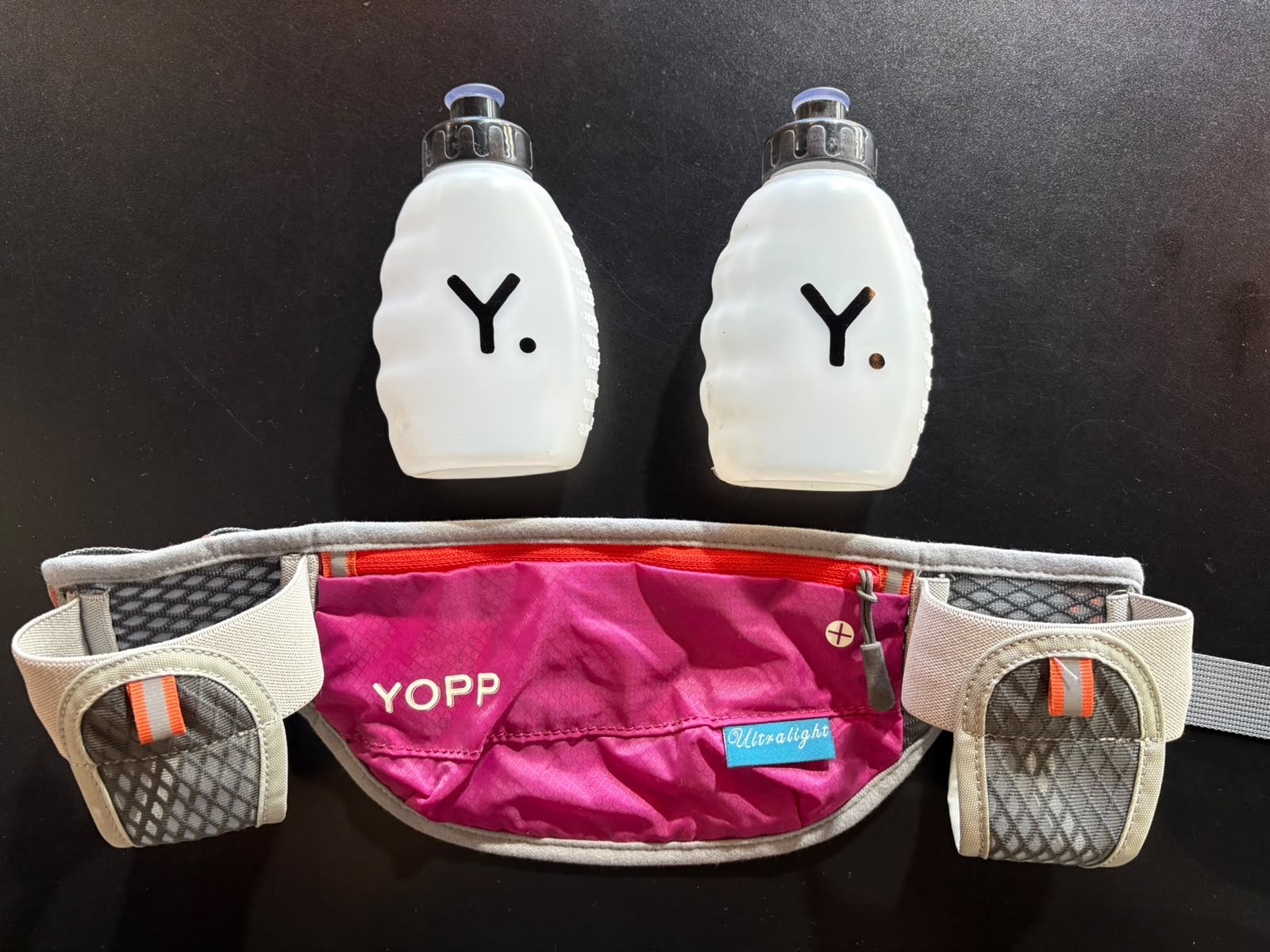 CINTO DE HIDRATAÇÃO YOPP COM 2 GARRAFINHAS ULTRALIGHT RS miniatura 3