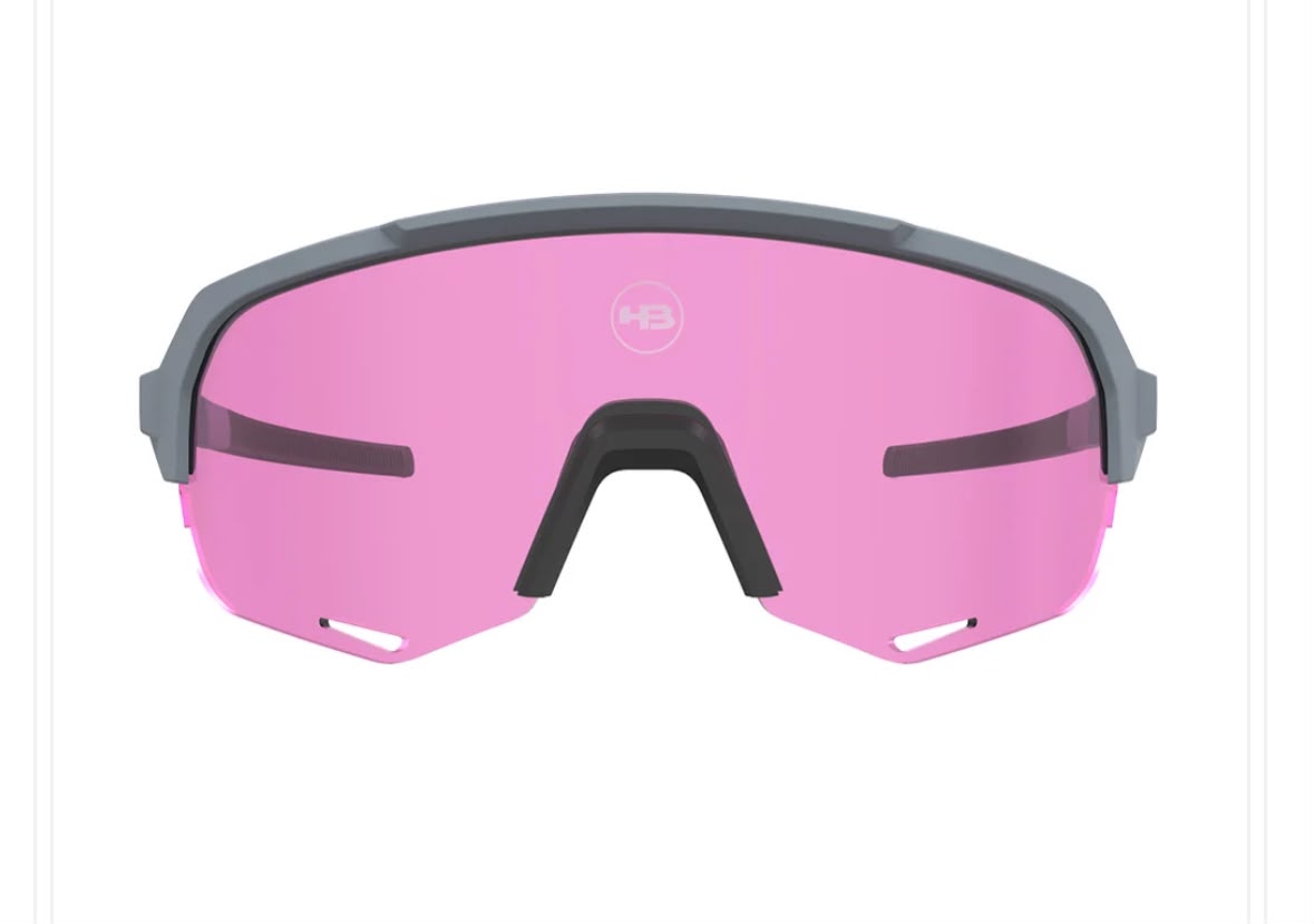 ÓCULOS DE SOL HB EDGE R MATTE MOONSTONE NOSE M BLACK PINK