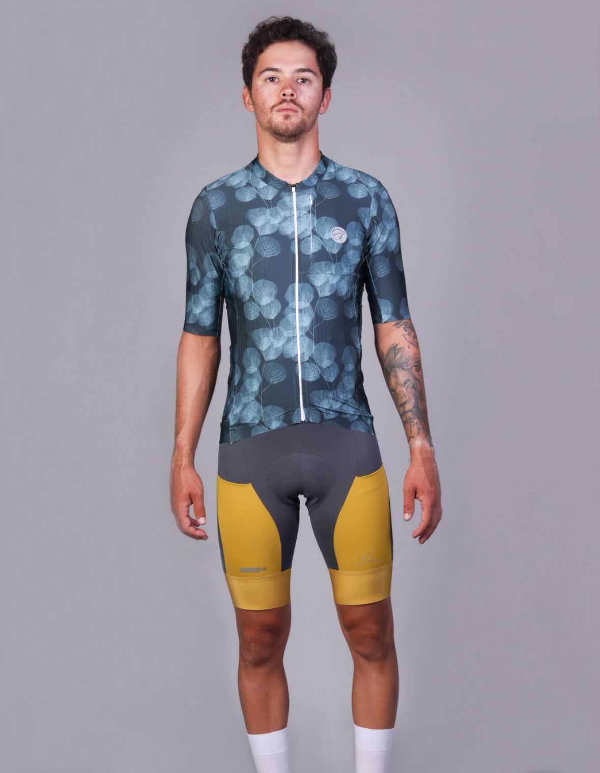CAMISA GRAVEL FLORAL VERDE MAURO RIBEIRO MASC