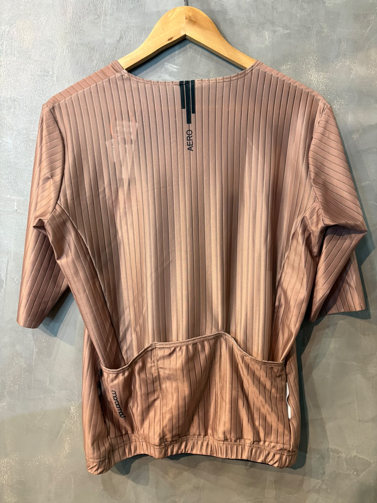 CAMISA DE CICLISMO MARCIO MAY AERO MARROM miniatura 3