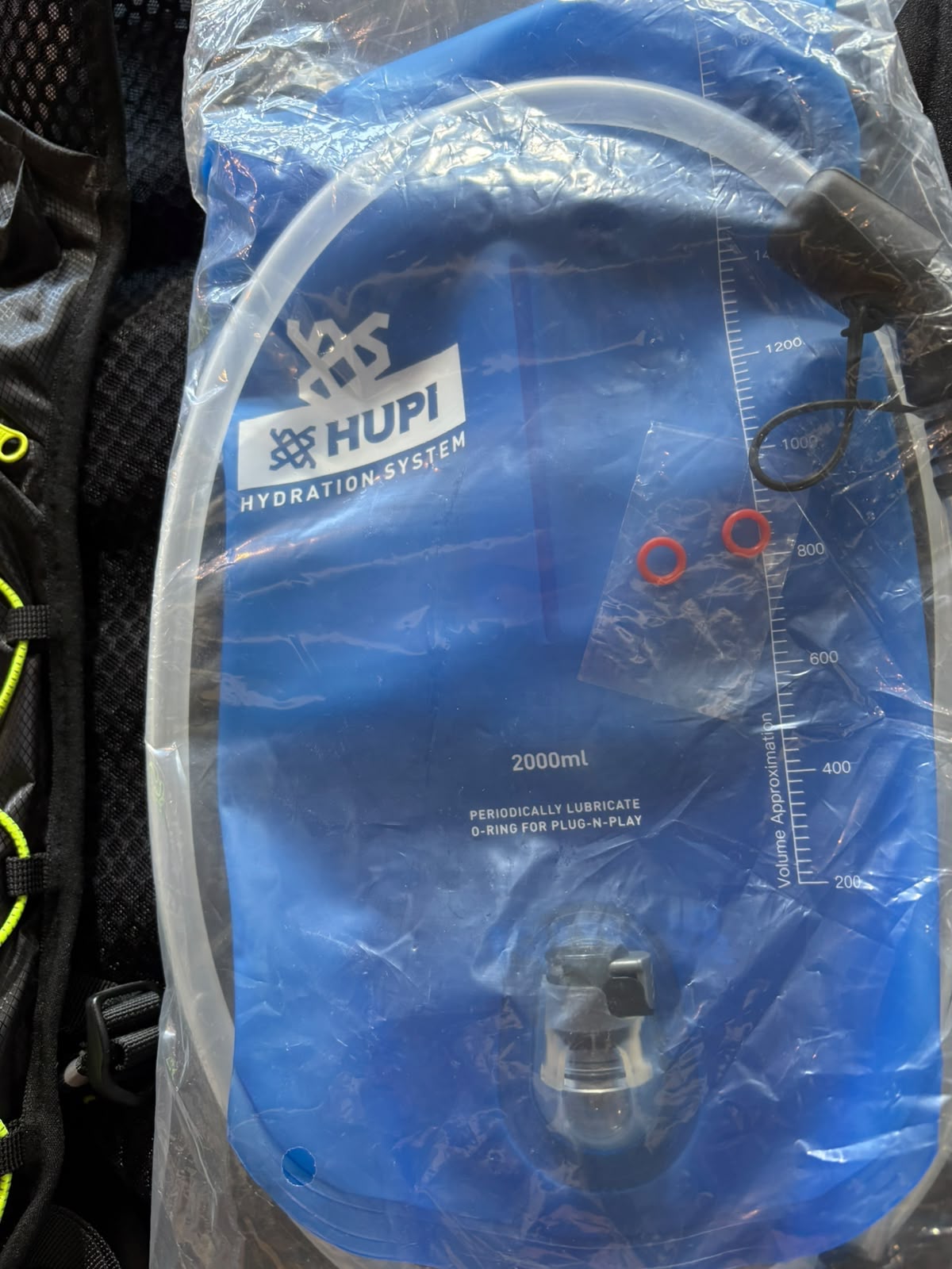MOCHILA DE HIDRATAÇÃO HUPI COM REFIL RESERVATÓRIO HYDRAPRO HUPI 2 LITROS miniatura 3