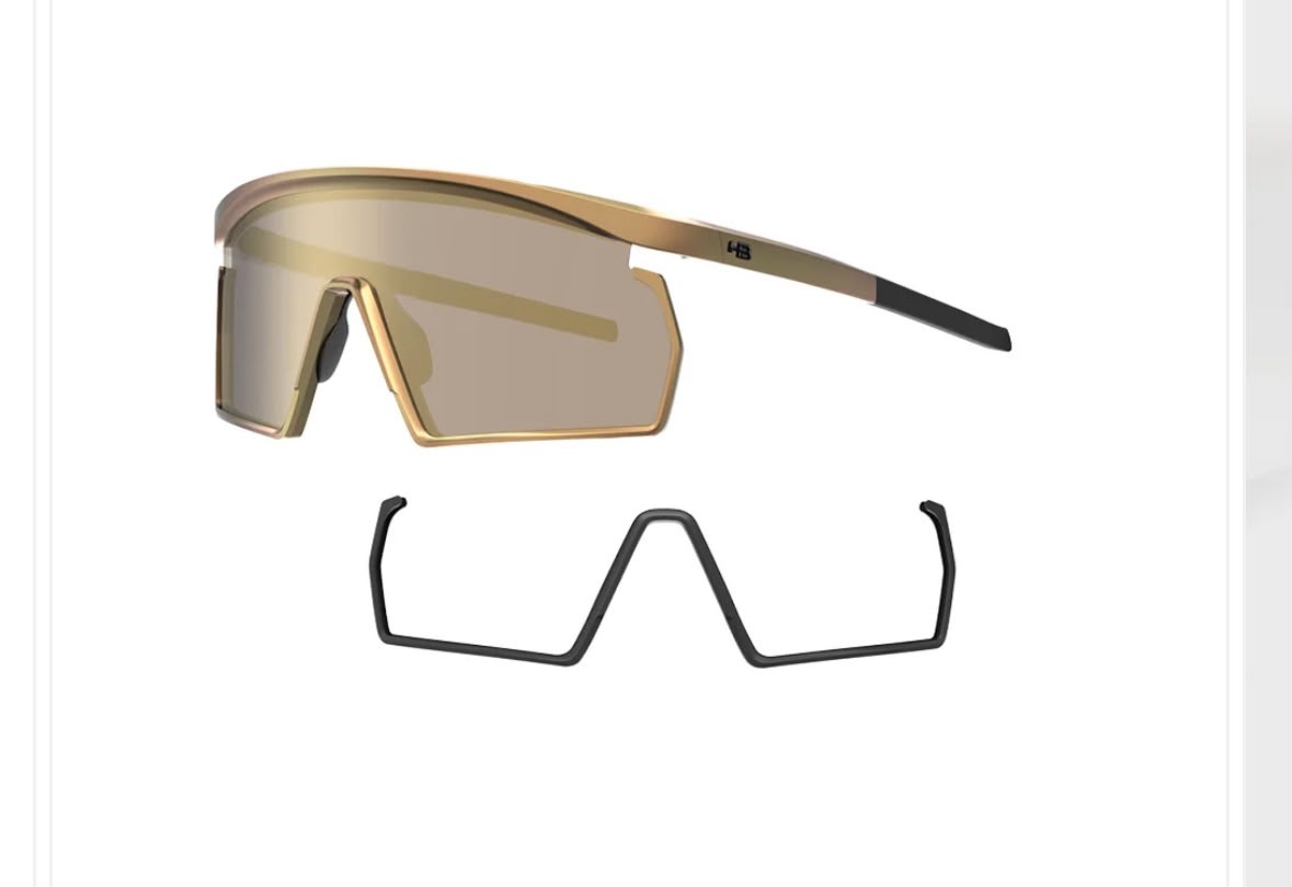 ÓCULOS DE SOL HB SPINNER GLOSS GOLD + GLOSS GOLD + MATTE BLACK / GOLD CHROME