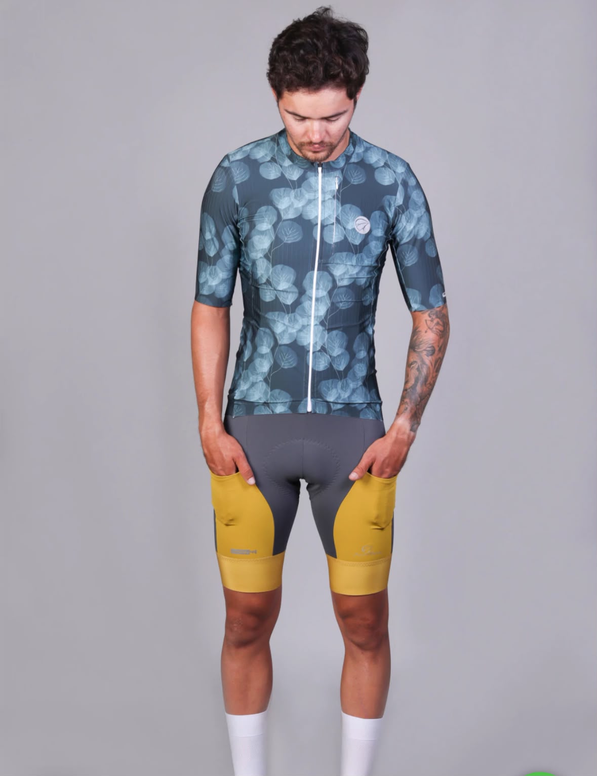 CAMISA GRAVEL FLORAL VERDE MAURO RIBEIRO MASC miniatura 2