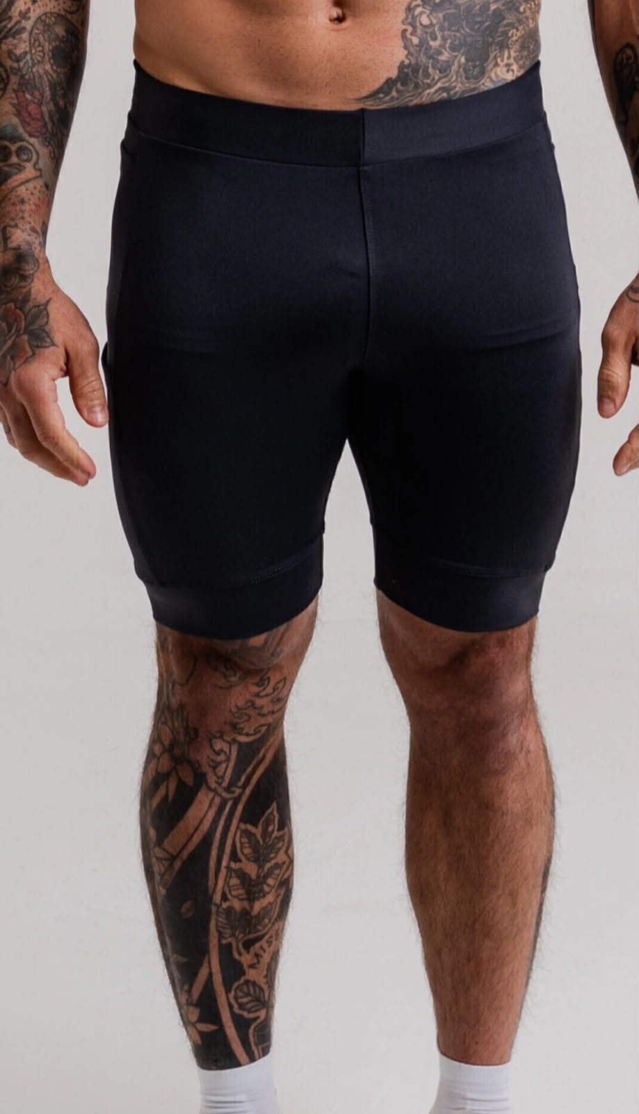 BERMUDA CORRIDA 5 BOLSOS PRETO LURK miniatura 3