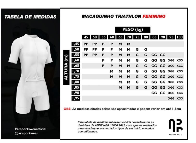 MACAQUINHO TRIATHLON AR1 MII SPOT FEM miniatura 3