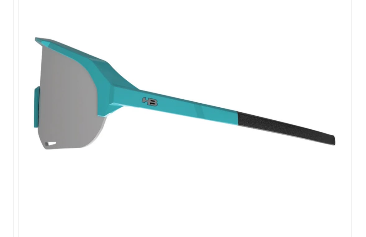 ÓCULOS DE SOL HB EDGE R MATTE TURQUOISE / SILVER miniatura 2