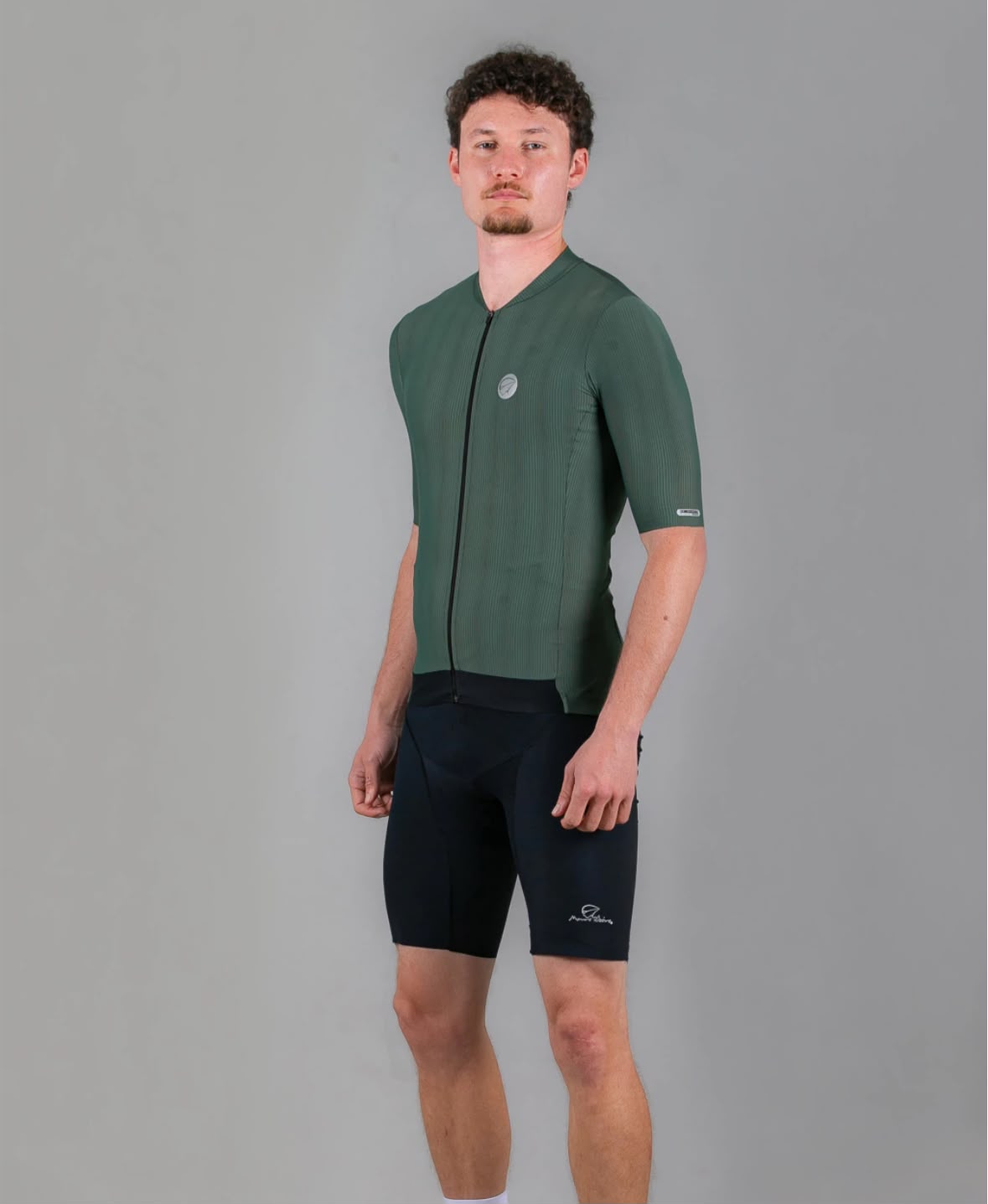 CAMISA CICLISMO FIBER 2.0 MAURO RIBEIRO VERDE CACTO miniatura 2