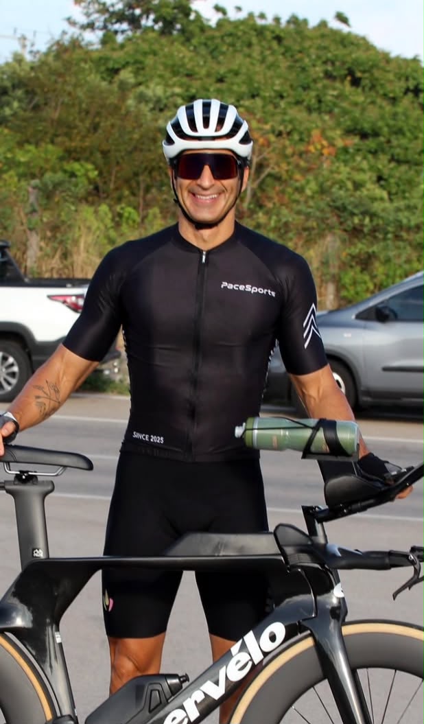 CAMISA CICLISMO PACESPORTS PRETA miniatura 2