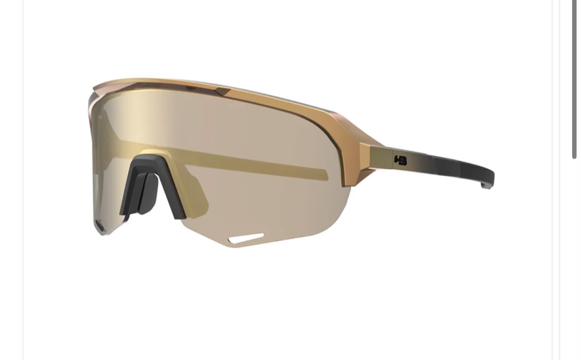 HB EDGE R M GRA BLACK GOLD CHROME - SOL - 169MM