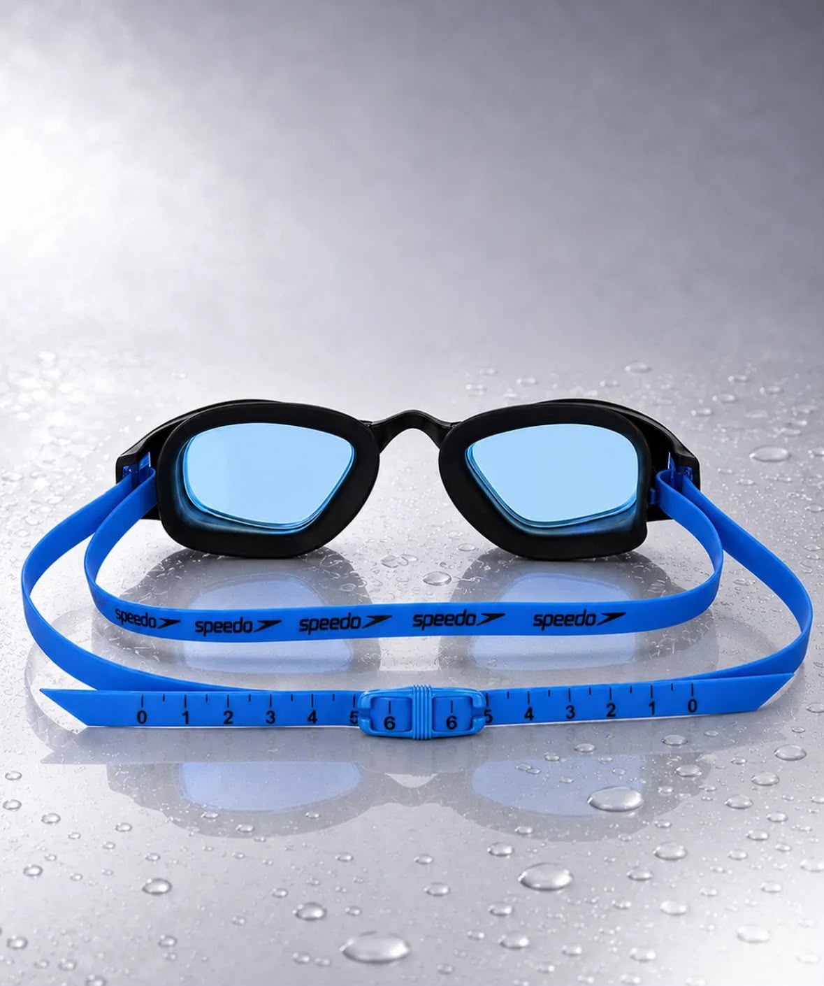 ÓCULOS DE NATAÇÃO SWAG - PRETO REVO BLUE miniatura 3