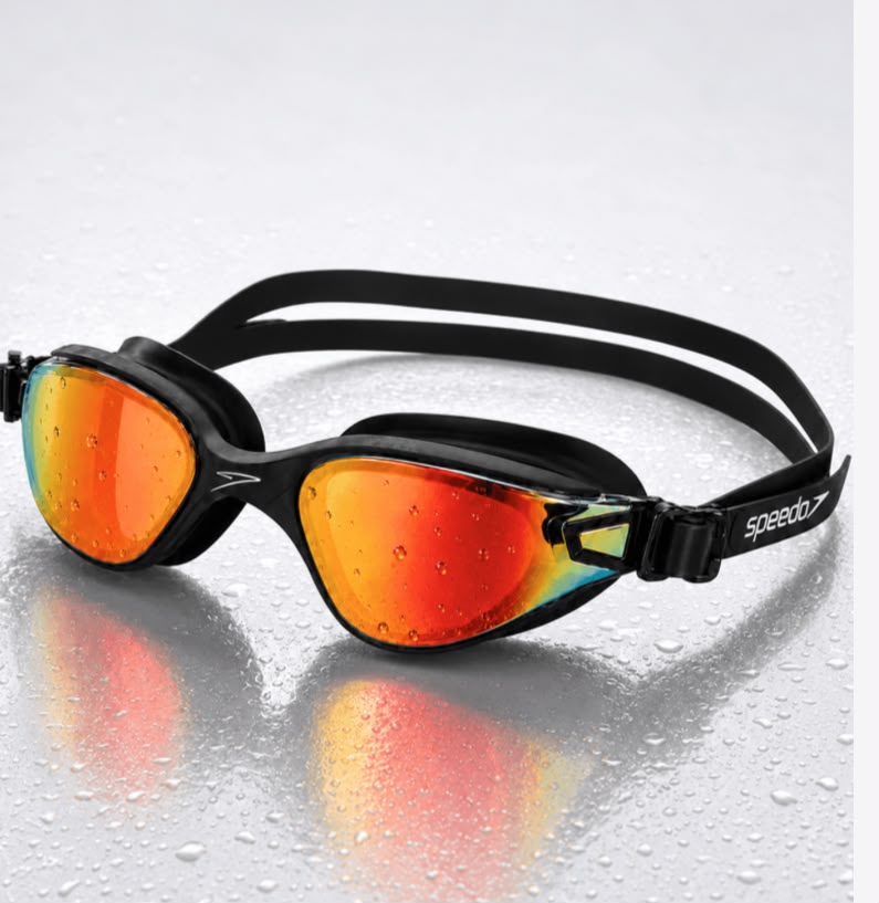 ÓCULOS DE NATAÇÃO TSUNAMI - PRETO REVO RED miniatura 2