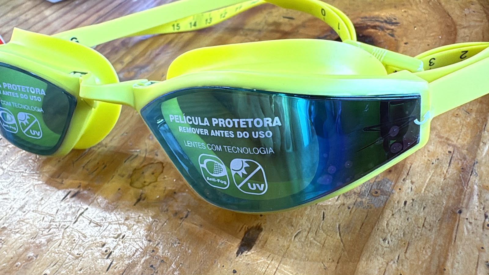 ÓCULOS DE NATAÇÃO SWAG - LEMON REVO GOLD