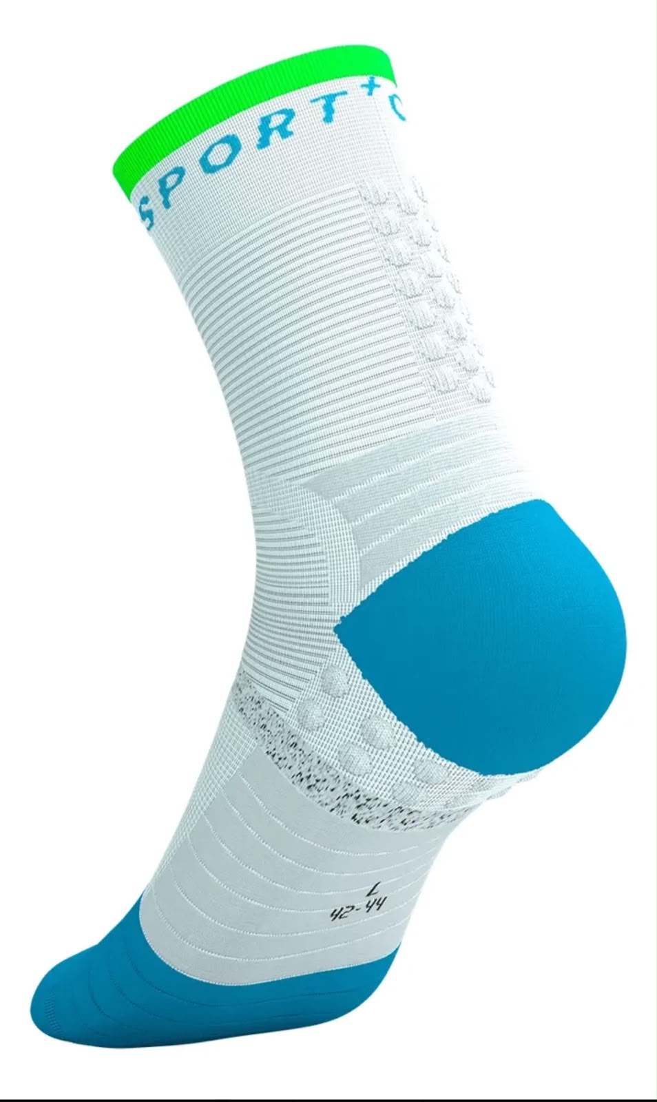 MEIA COMPRESSPORTS PRO MARATHON SOCKS v2.0 CANO MÉDIO miniatura 3