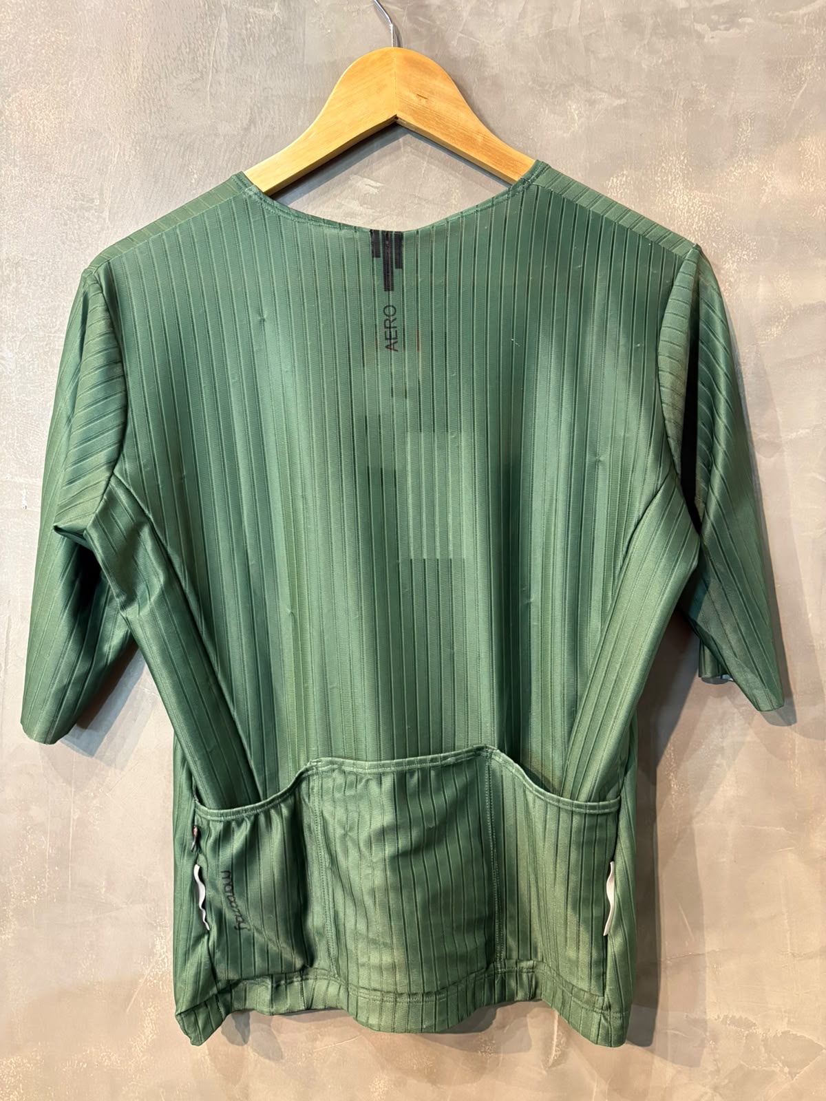 CAMISA DE CICLISMO MARCIO MAY AERO VERDE miniatura 2