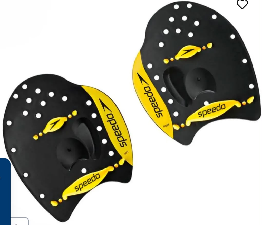 PALMAR DE NATAÇÃO PARA TREINO - SPEEDO AMARELO