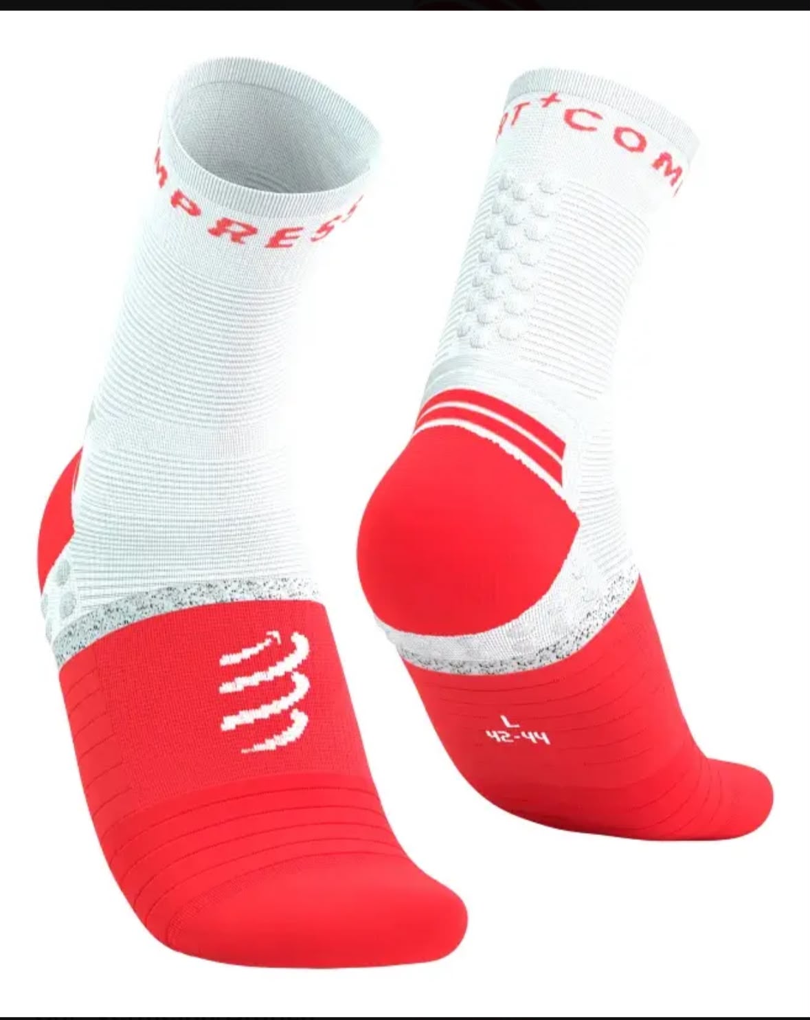 MEIA COMPRESSPORTS PRO MARATHON SOCKS v2.0 CANO MÉDIO miniatura 2