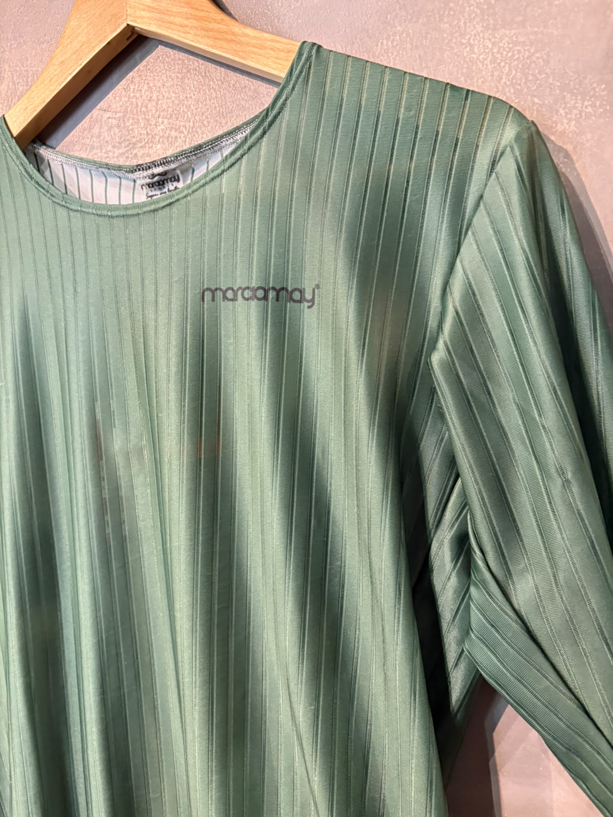 CAMISA DE CICLISMO MARCIO MAY AERO VERDE miniatura 3