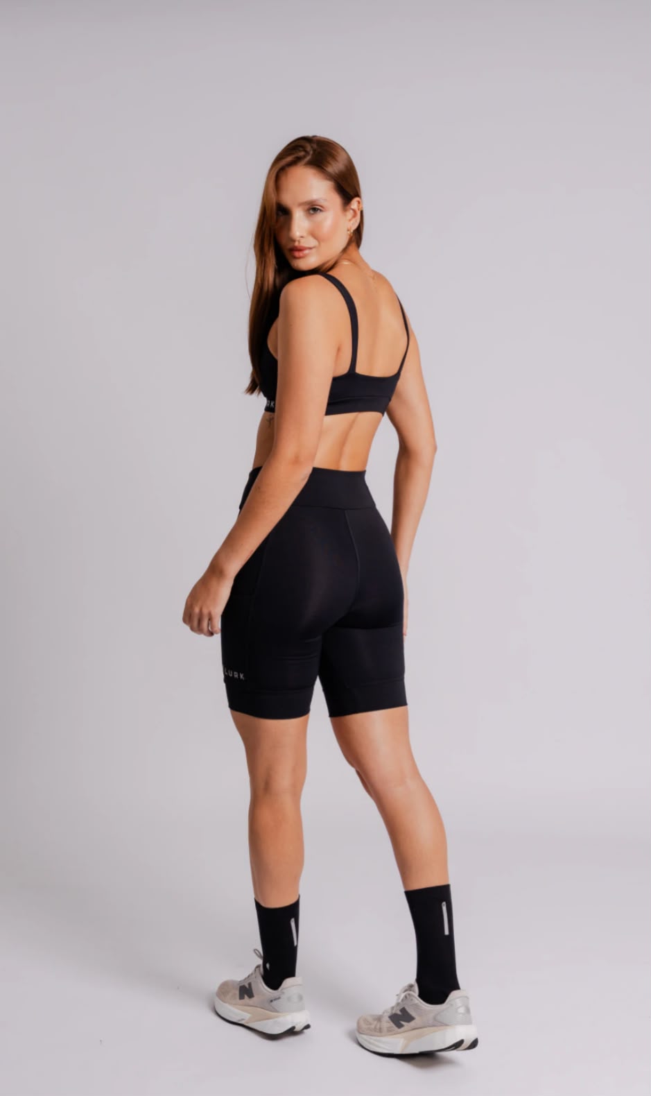 BERMUDA CORRIDA 7 BOLSOS PRETO FEM miniatura 4