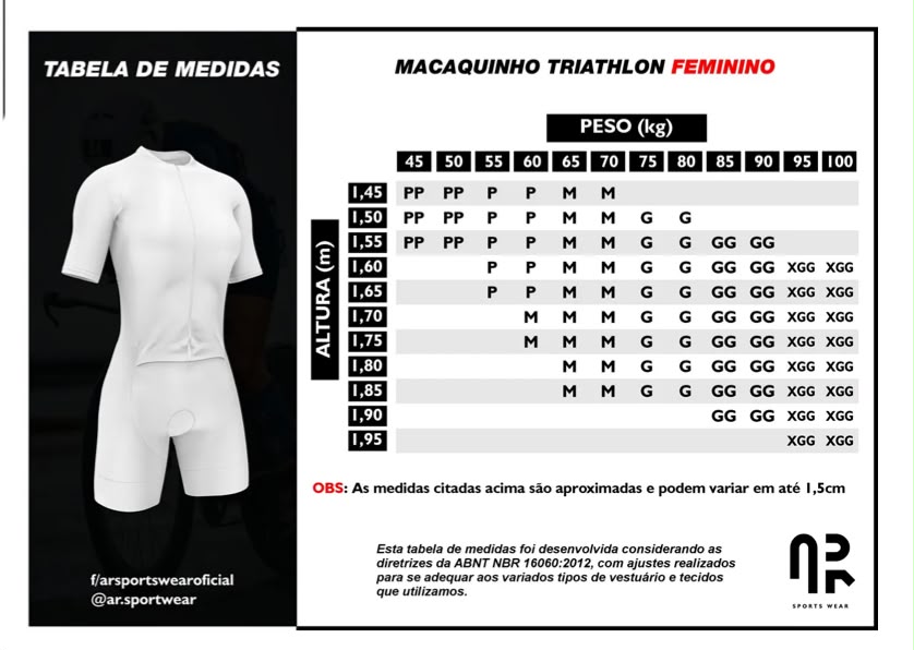 MACAQUINHO TRIATHLON AR1 MII BLACK FEM miniatura 3