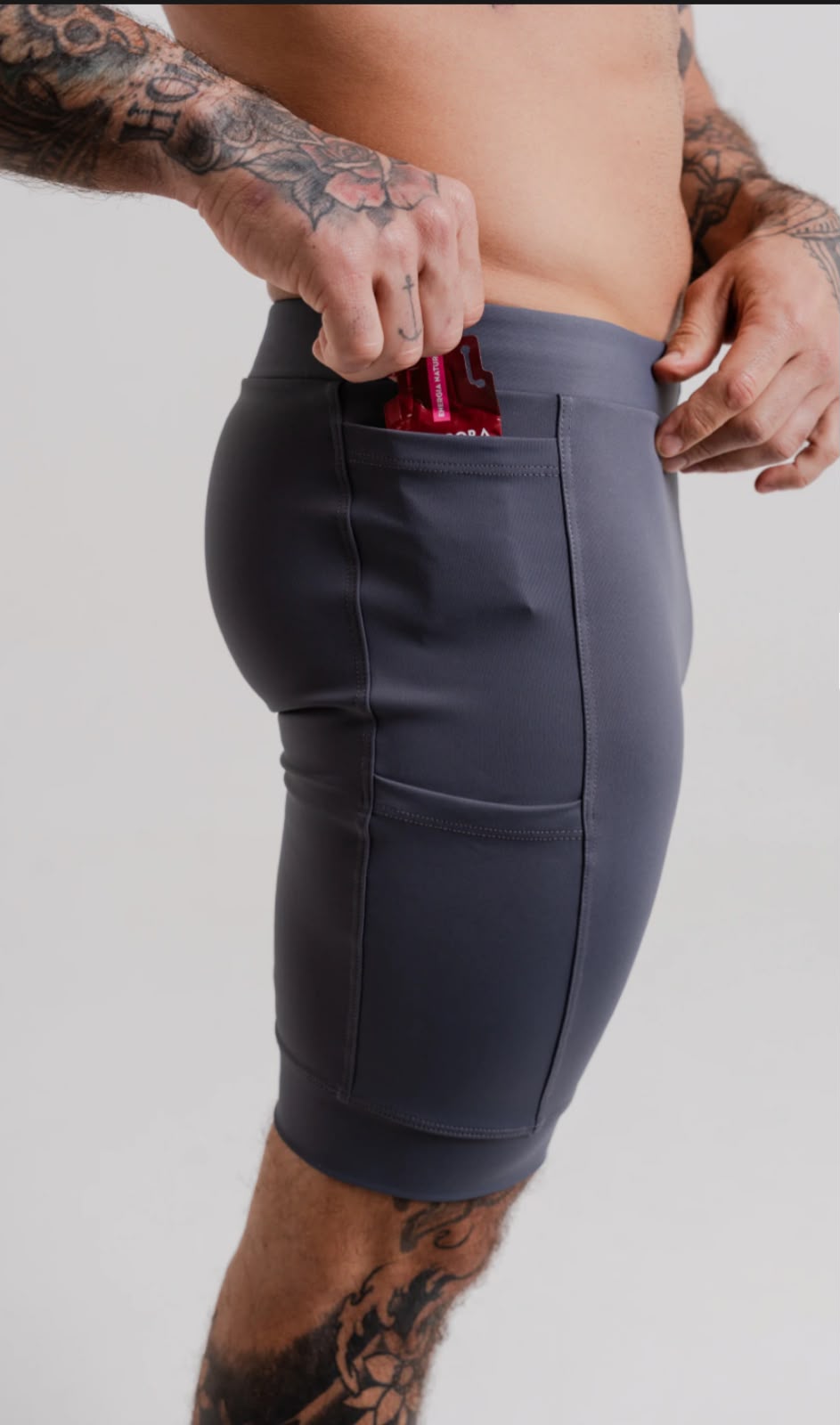BERMUDA CORRIDA 5 BOLSOS CHUMBO LURK miniatura 2