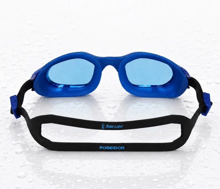 ÓCULOS DE NATAÇÃO POSEIDON - BLUE STAR REVO BLUE miniatura 3