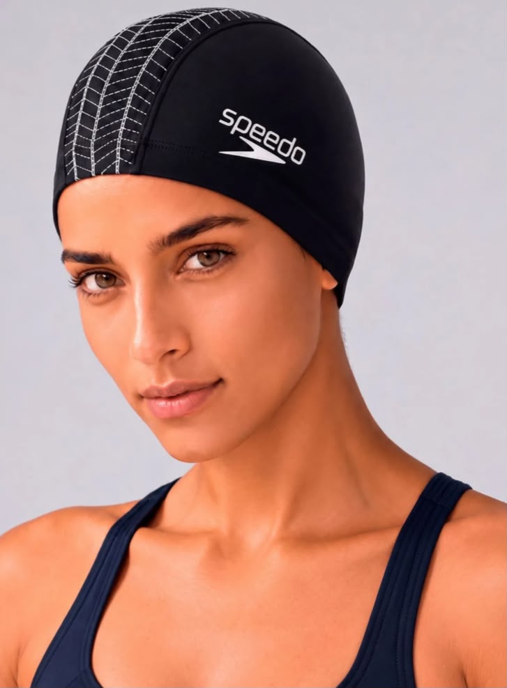 TOUCA DE NATAÇÃO XTRAFIT PREMIUM CAP - PRETO