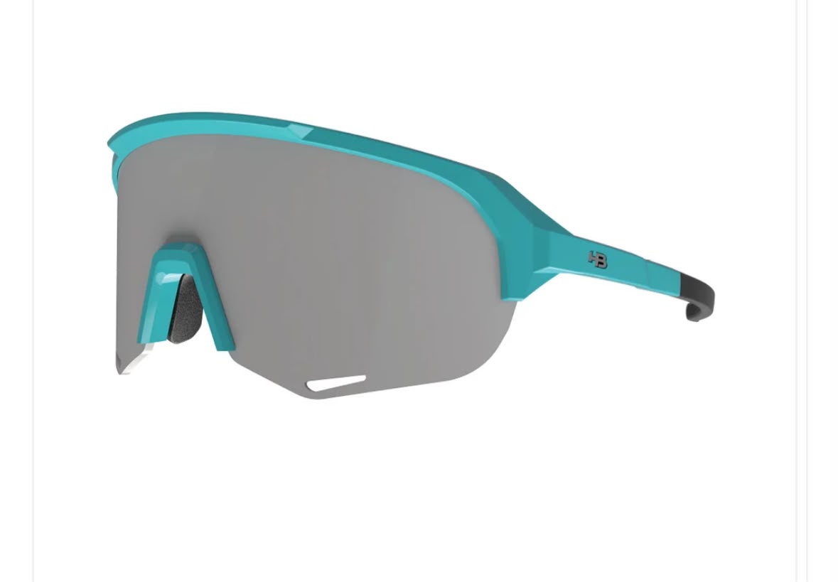 ÓCULOS DE SOL HB EDGE R MATTE TURQUOISE / SILVER