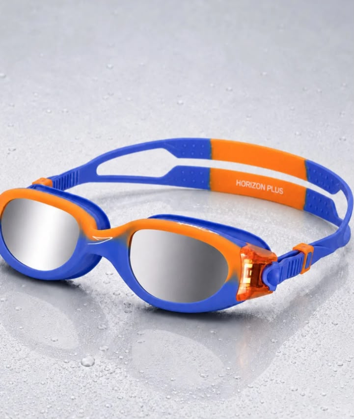 ÓCULOS DE NATAÇÃO ESPELHADO HORIZON PLUS -AZUL AZUL ESPELHADO miniatura 2