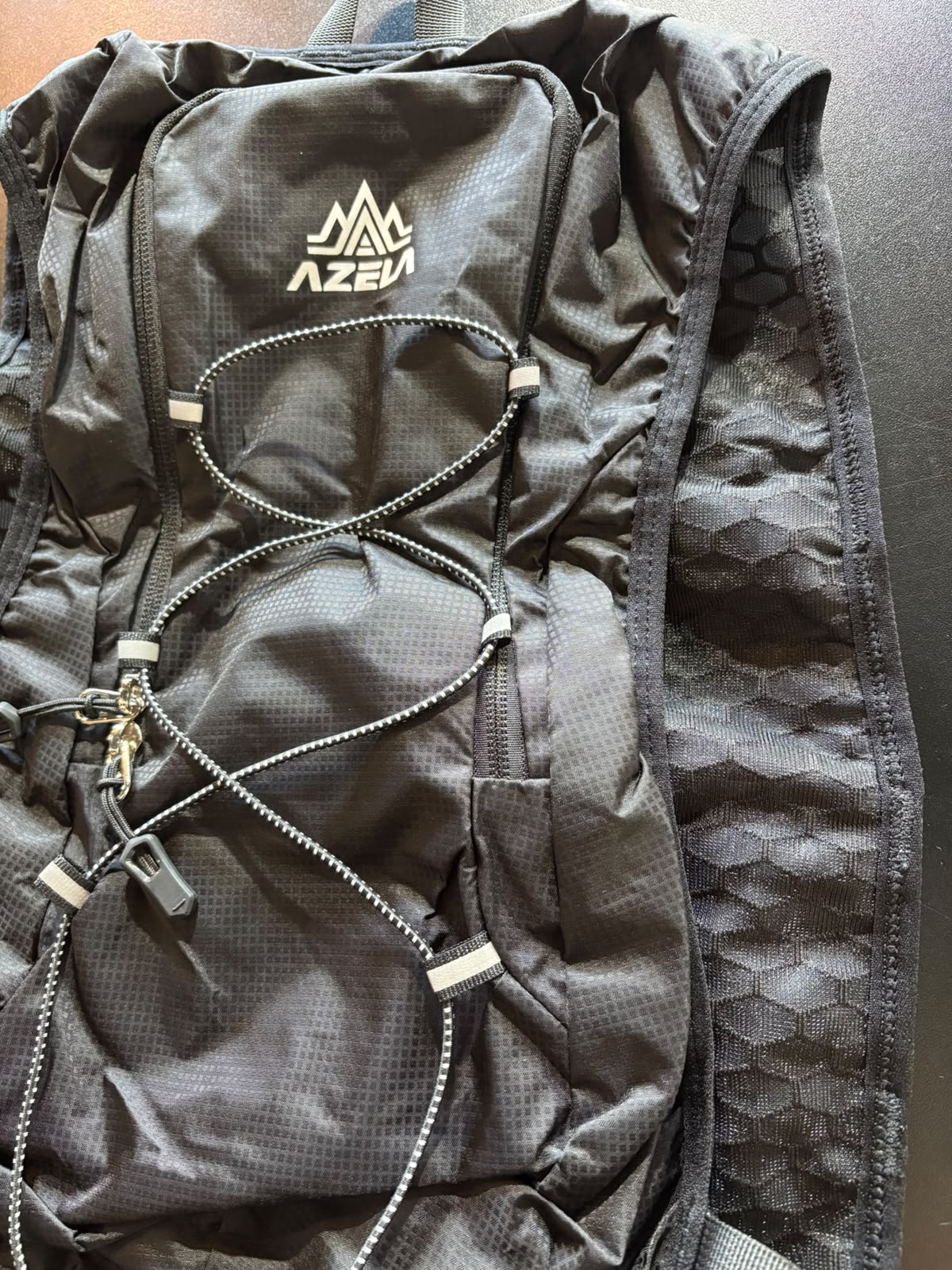 COLETE DE HIDRATAÇÃO AZELA-PRETO 4 BOLSOS miniatura 3