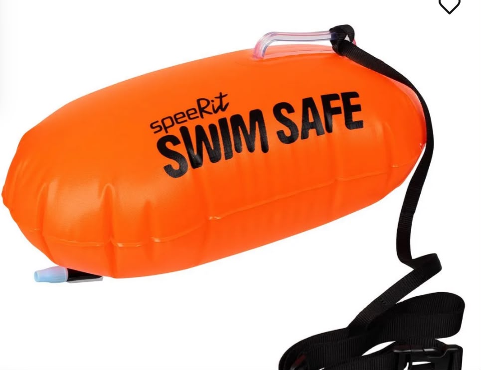 BOIA DE FLUTUAÇÃO 2 EM 1 LARANJA NEON