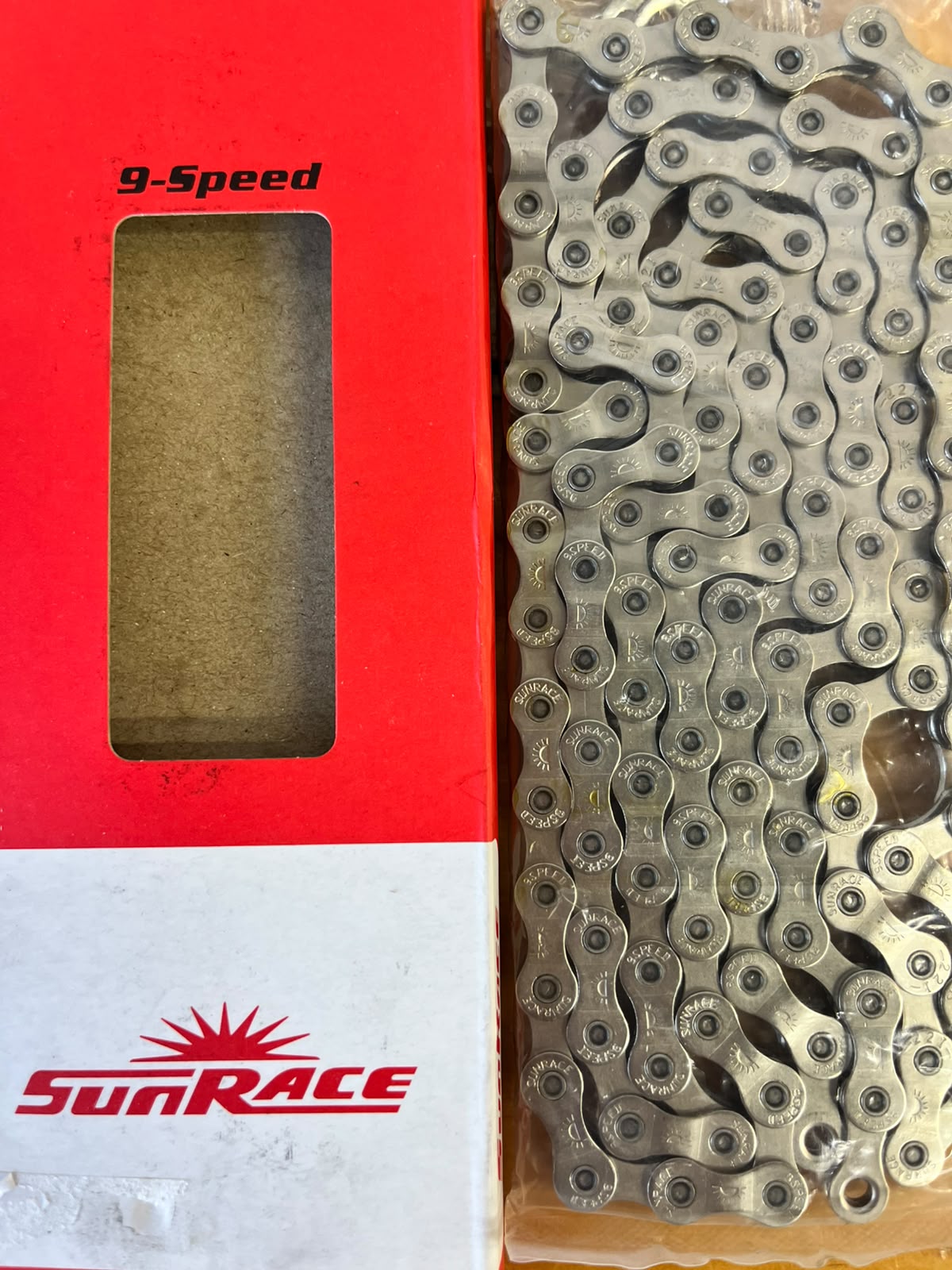 CORRENTE SUNRACE 9 SPEED 116 LINKS