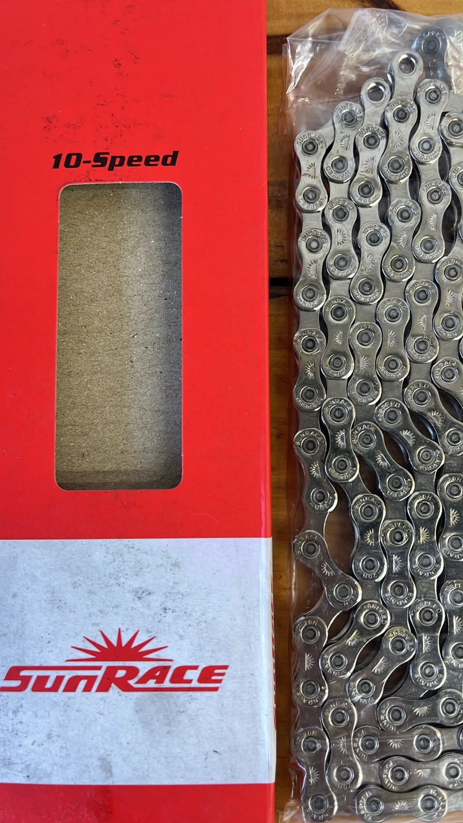 CORRENTE SUNRACE 10 SPEED 116 LINKS