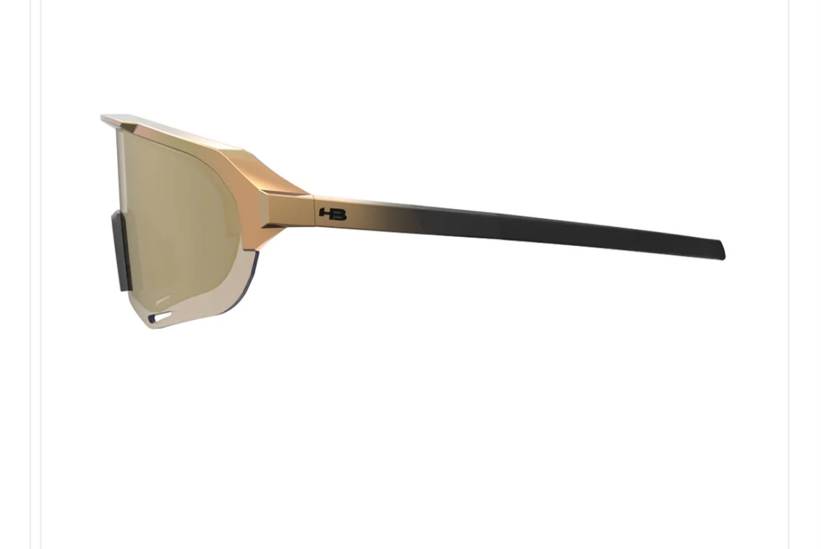 HB EDGE R M GRA BLACK GOLD CHROME - SOL - 169MM miniatura 2