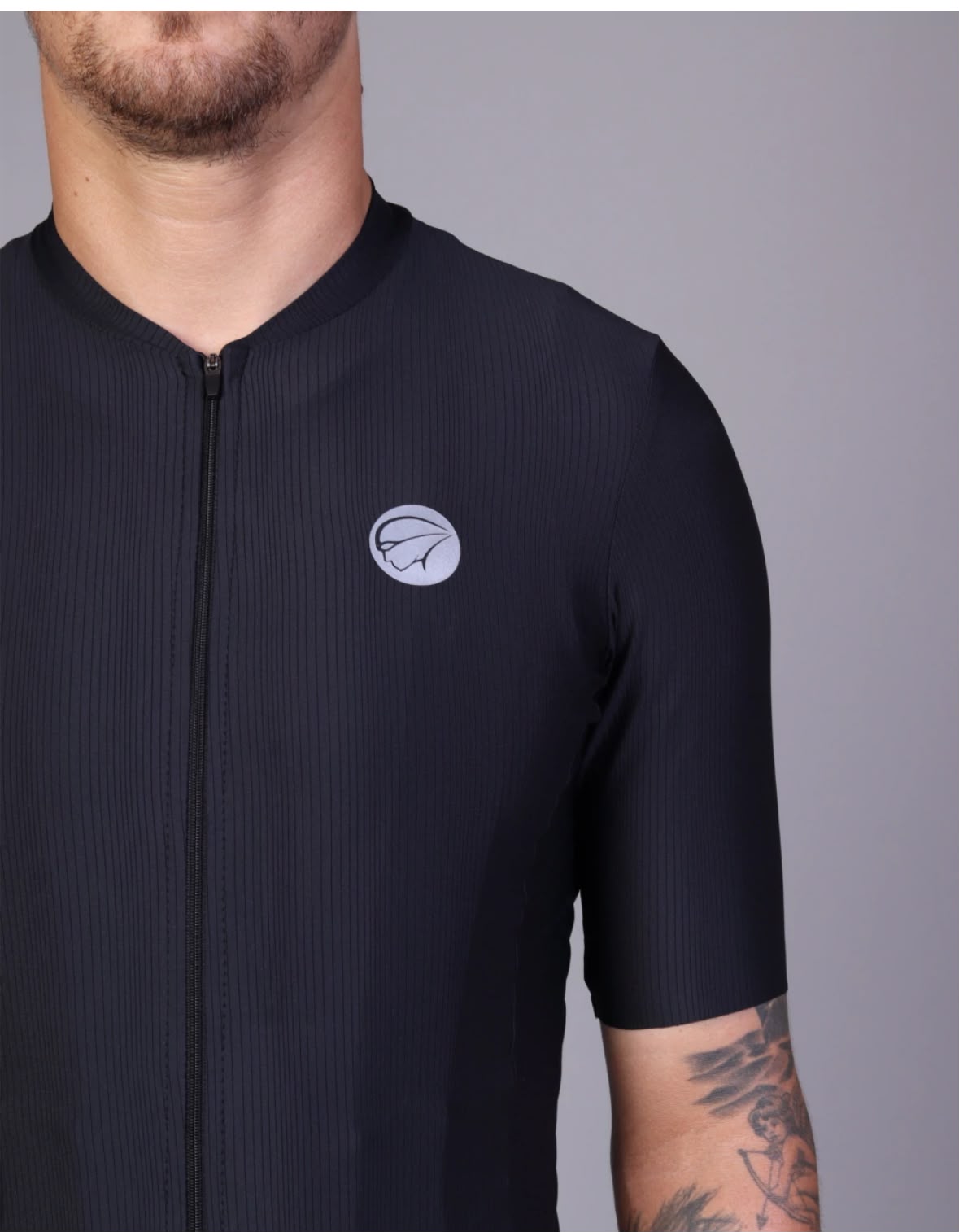 CAMISA CICLISMO FIBER 2.0 MAURO RIBEIRO PRETA miniatura 2