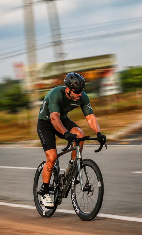 CAMISA CICLISMO PACESPORTS VERDE MILITAR miniatura 2