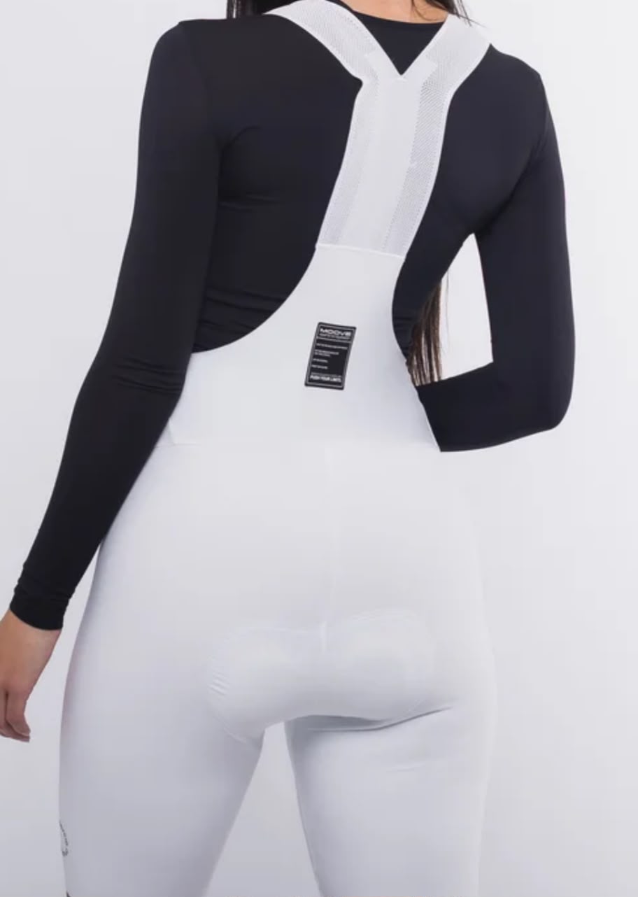 BRETELLE CICLISMO FEM MARCIO MAY MOOVE BRANCO