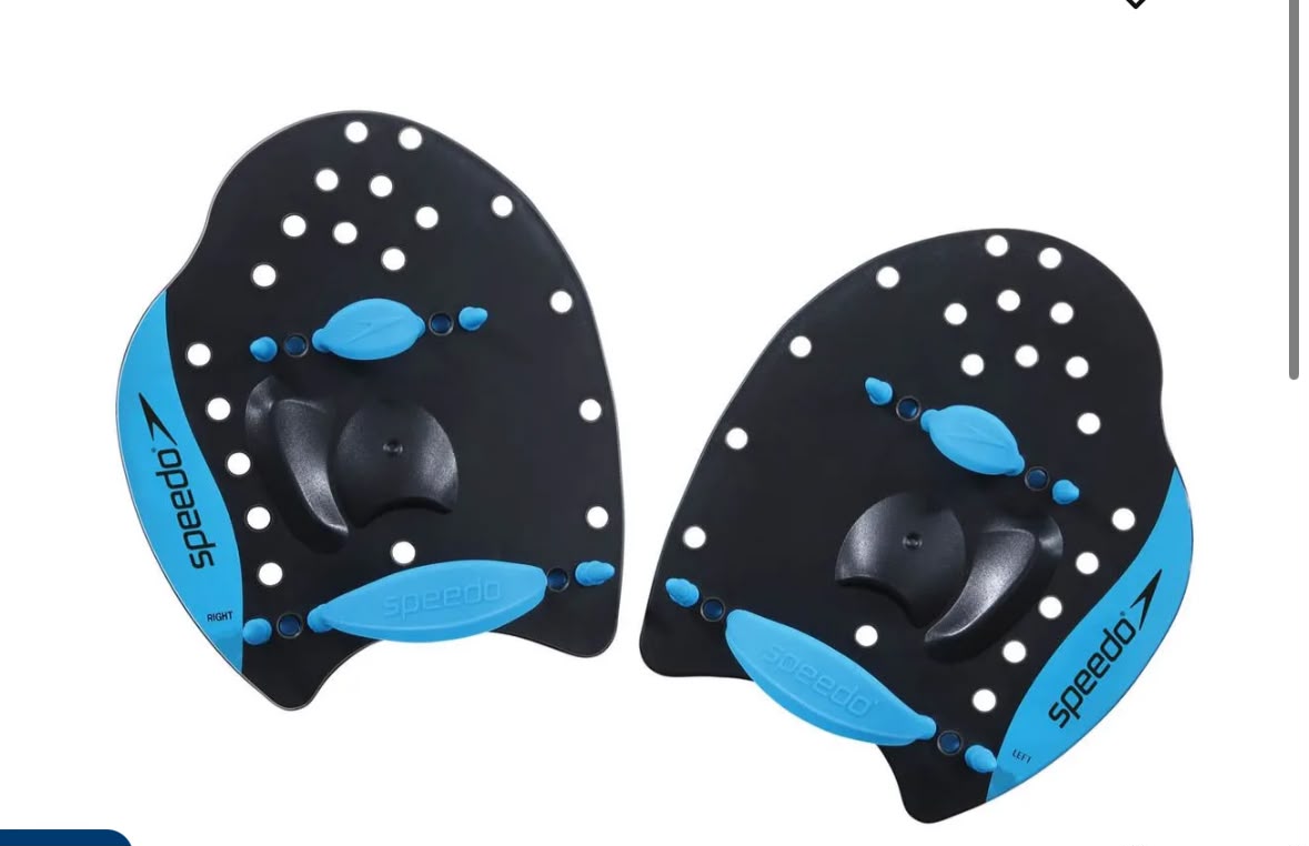 PALMAR DE NATAÇÃO PARA TREINO - SPEEDO AZUL