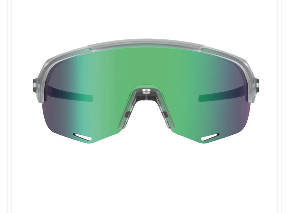 ÓCULOS DE SOL HB EDGE R M CRYS/PIN GREEN/GREEN CHROME