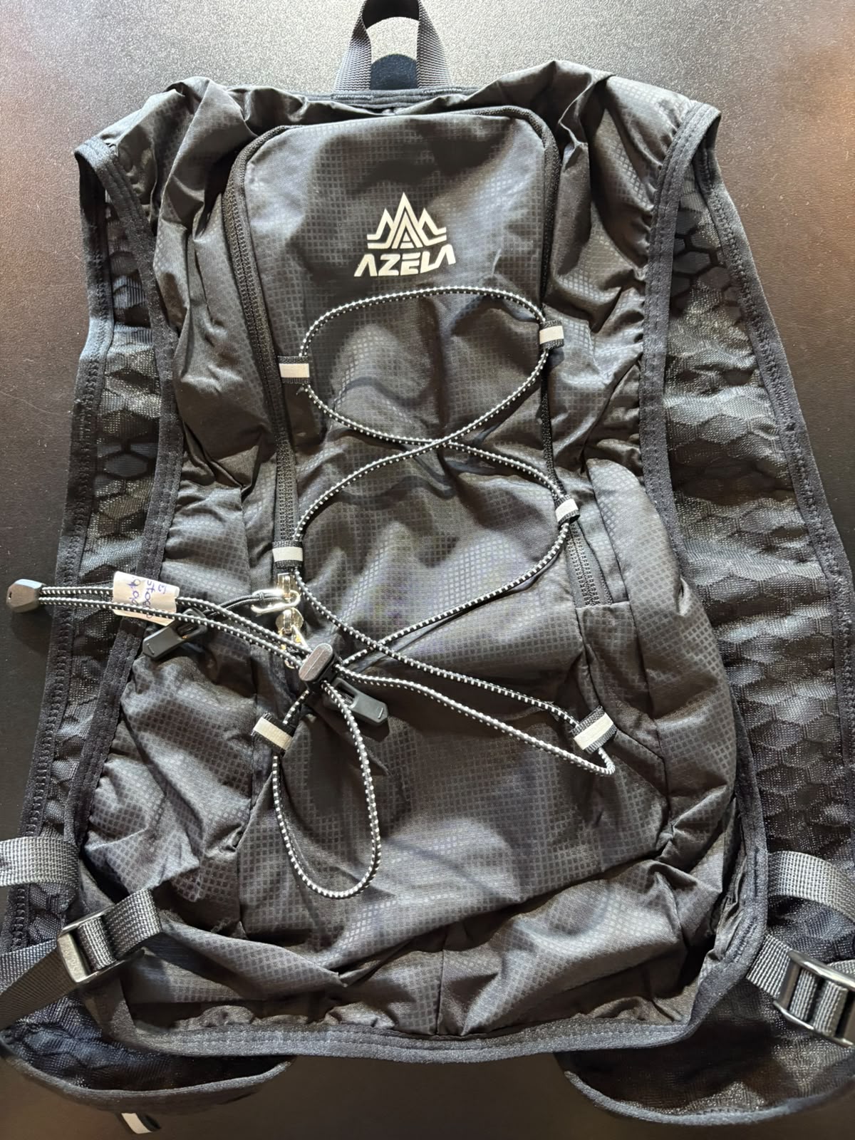 COLETE DE HIDRATAÇÃO AZELA-PRETO 4 BOLSOS miniatura 2